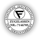 Staatliche Zulassung FU
